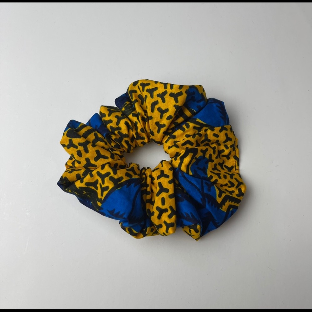 Tribal Print Ankara XL Scrunchie